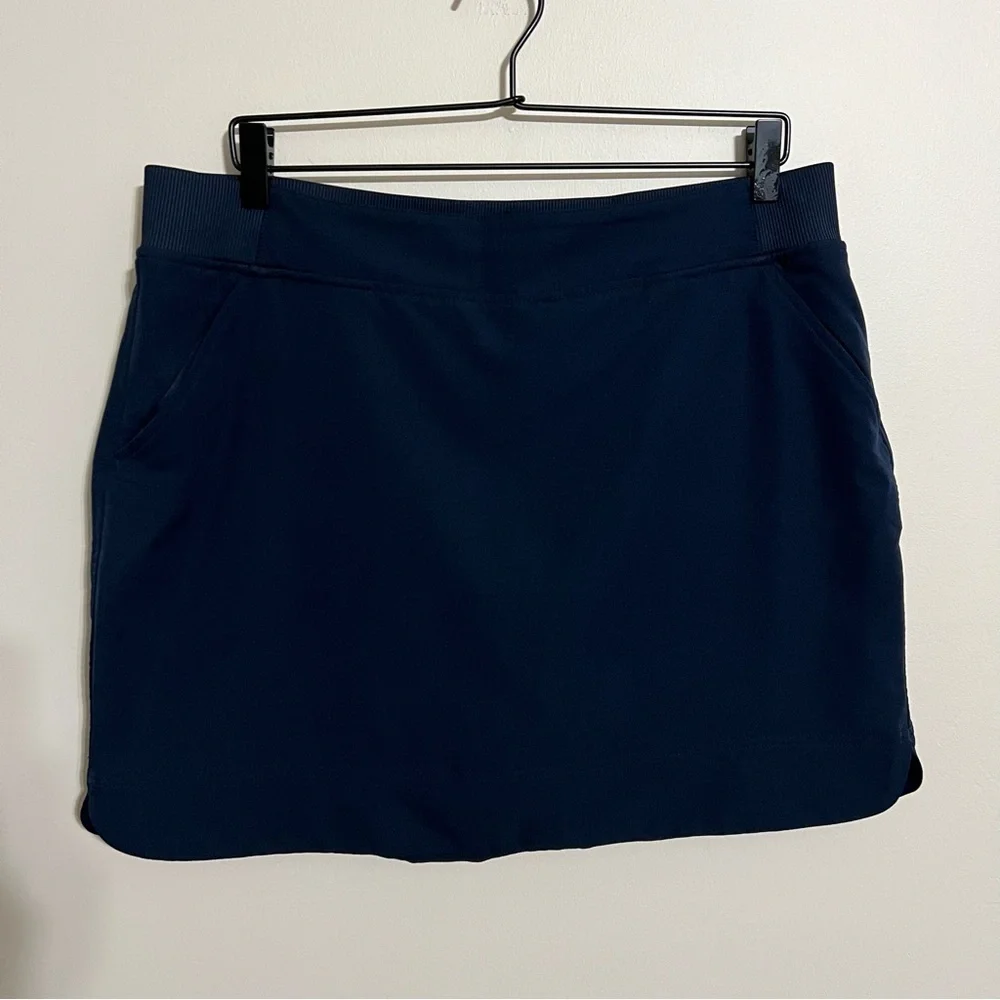 32 Degrees Cool Tennis Skort Navy Blue Skirt size Large